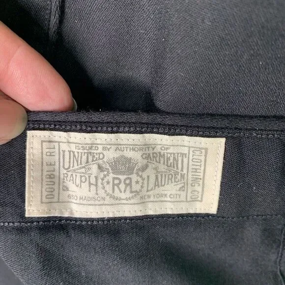 Double RL RRL Ralph Lauren Western Pearl Snap Womens XL New With Defects $228 - Picture 6 of 11